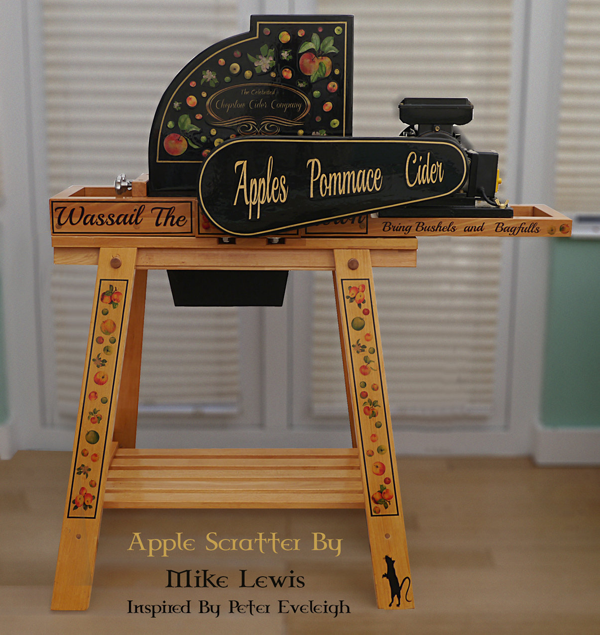 Mike Lewis apple scratter 1
