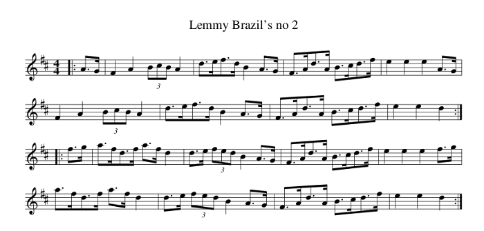 lemmy brazils no 2 sheet music. Gary's dance sheet music.